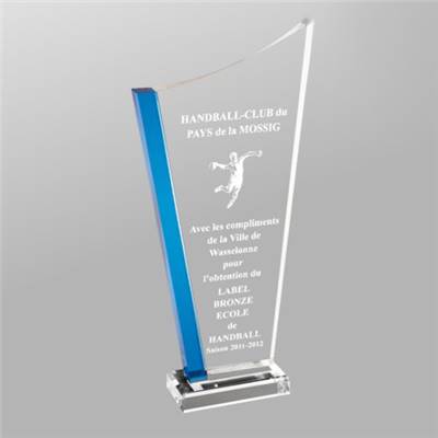 Trophée Plexiglas PL55 - déstockage trophée 