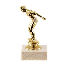 Trophée natation plastique 10cm