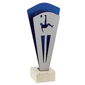 Trophée foot métal 23cm - 9830